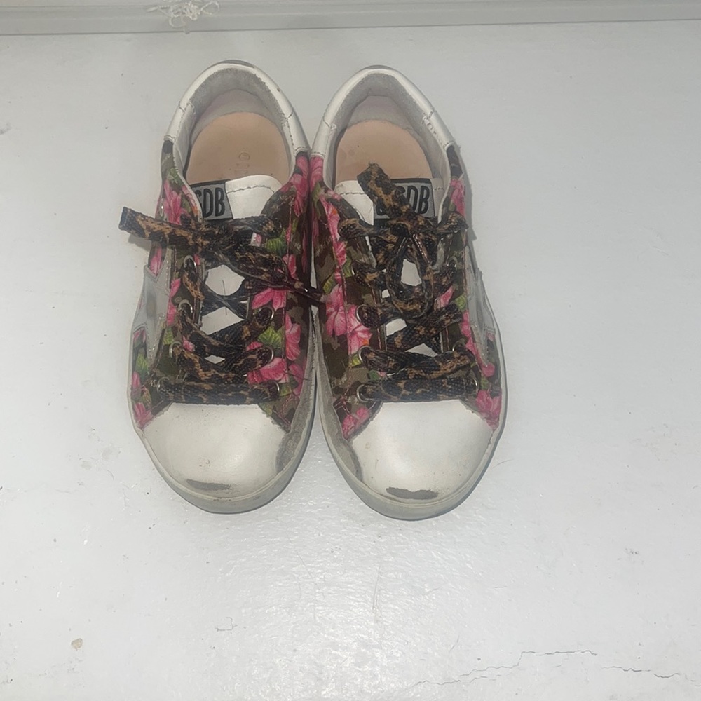 Golden Goose Superstar Canvas & Leather Sneaker